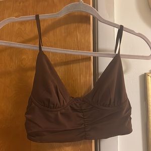 garage crop top size medium